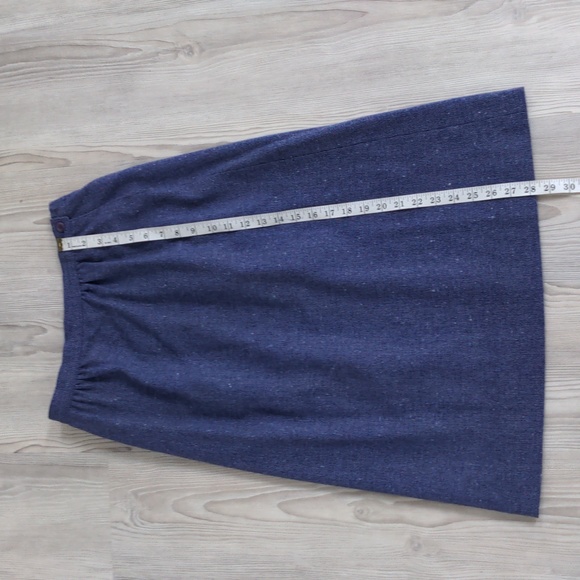 Pendleton pure virgin wool purple skirt - Picture 9 of 12